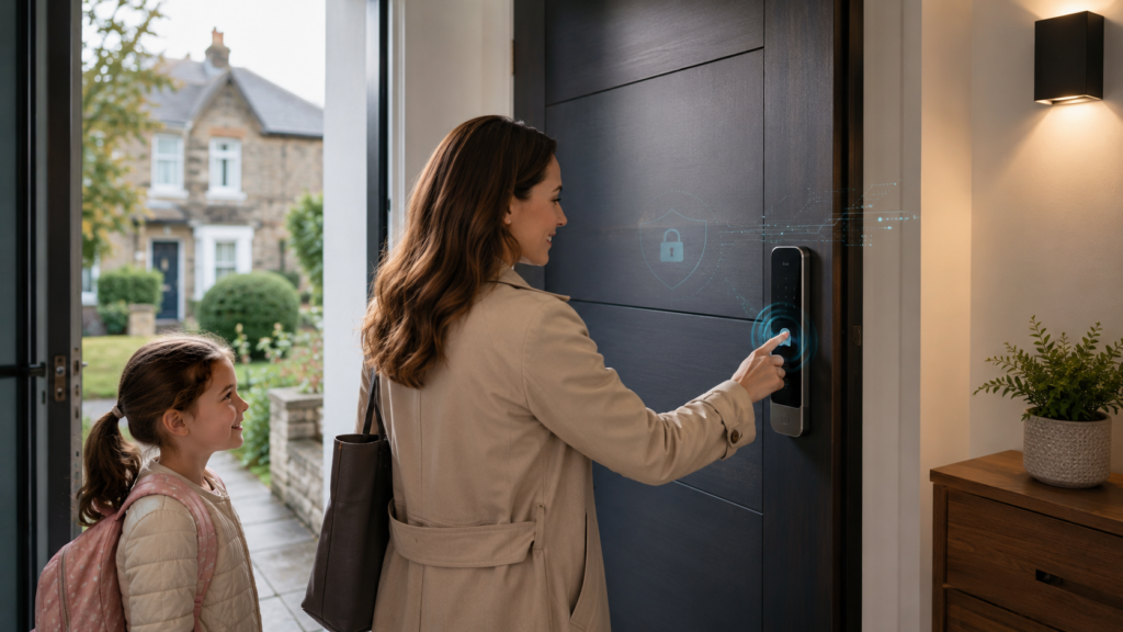 Fingerprint Door Privacy and Data Security