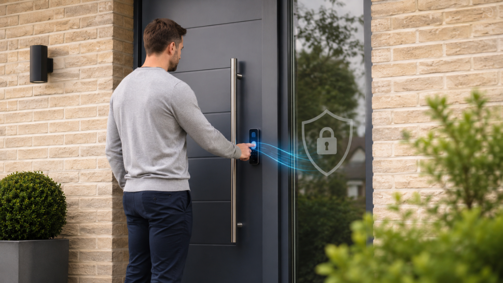 Fingerprint Door Privacy and Data Security