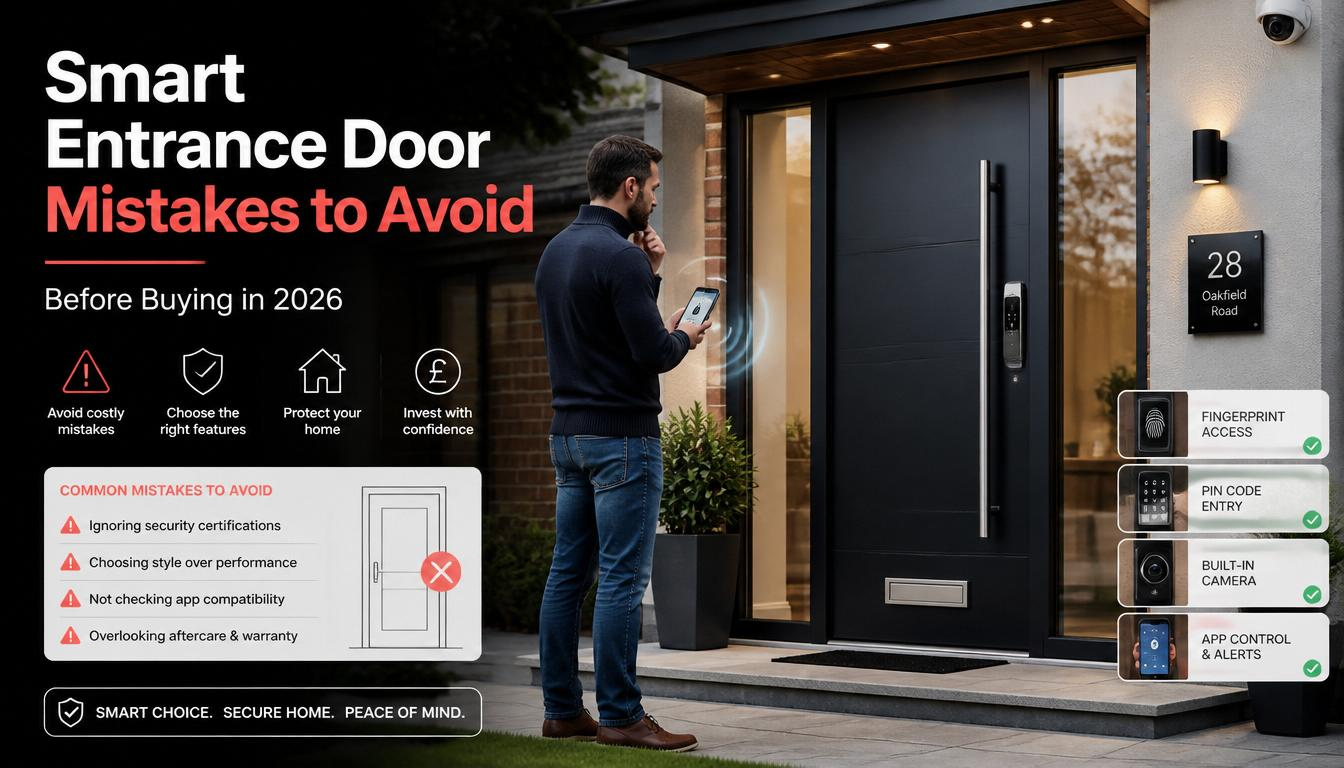 Smart Entrance Door Mistakes to Avoid
