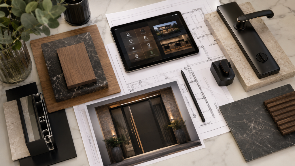 Smart Aluminium Doors for Luxury Renovations