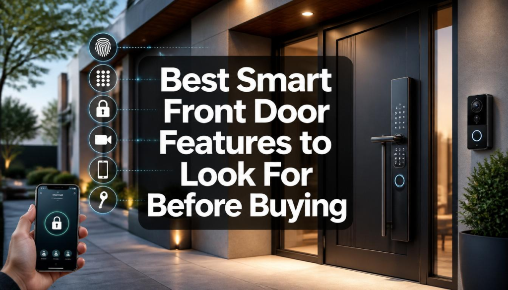 Best Smart Front Door Features to Look For 