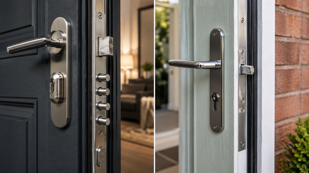 High Security Doors vs Standard Front Doors