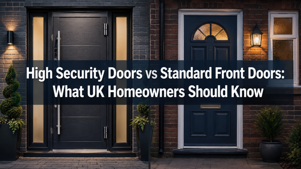 High Security Doors vs Standard Front Doors