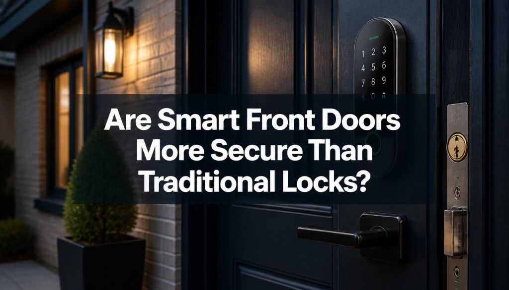 Are Smart Front Doors More Secure Than Traditional Locks