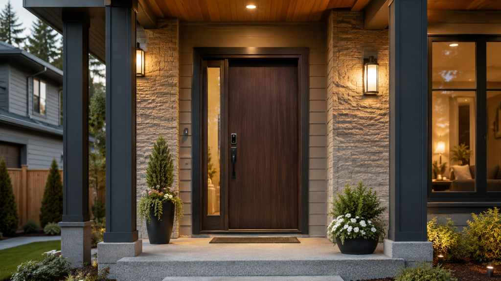 How to Choose a Secure Front Door for a Family Home