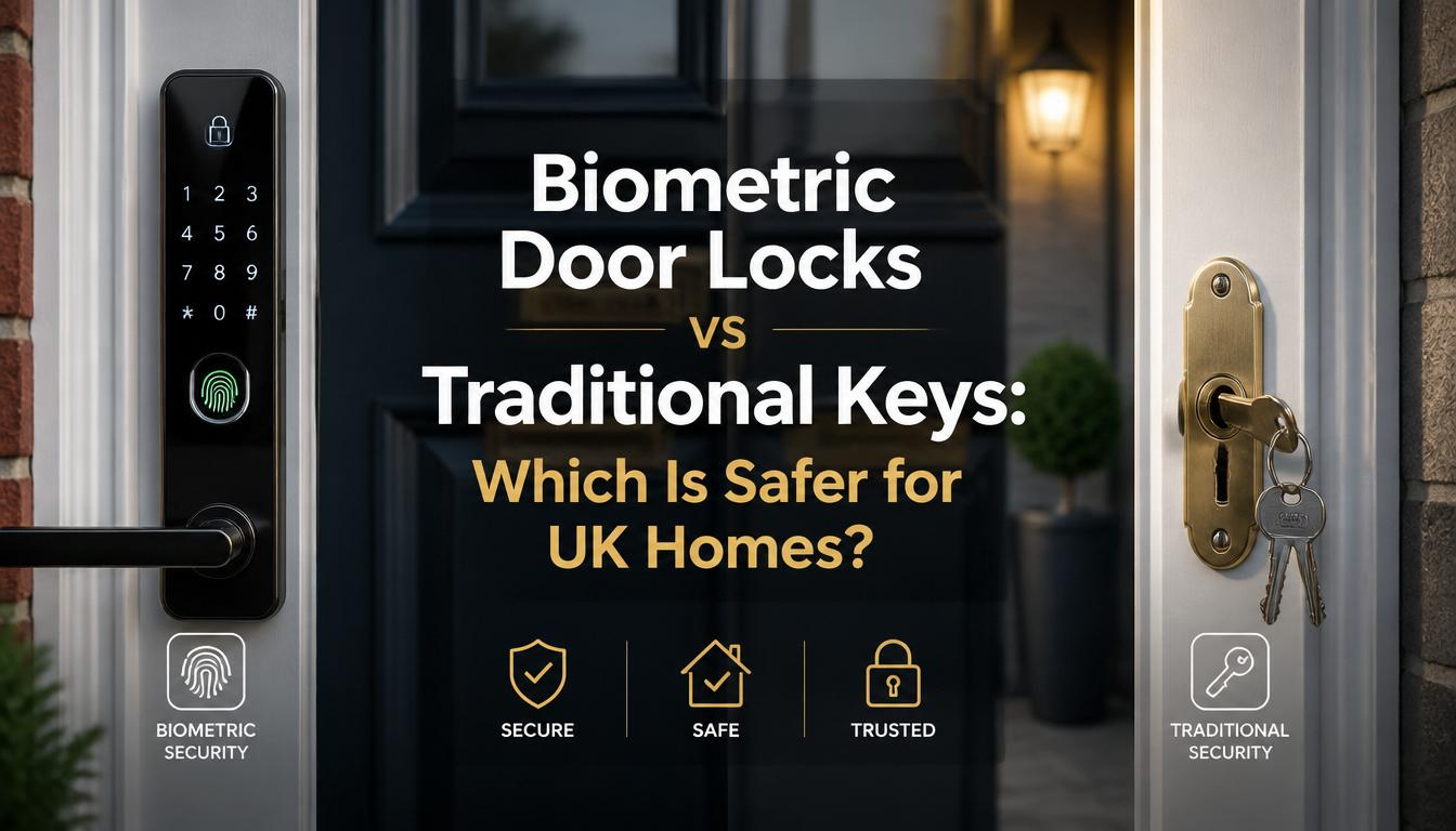 Biometric Door Locks vs Traditional Keys