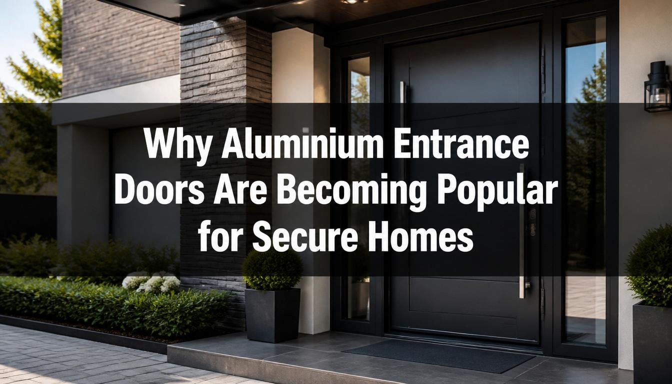 Why Aluminium Entrance Doors Are Becoming Popular for Secure Homes