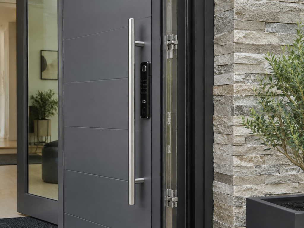 Why Aluminium Entrance Doors Are Becoming Popular for Secure Homes