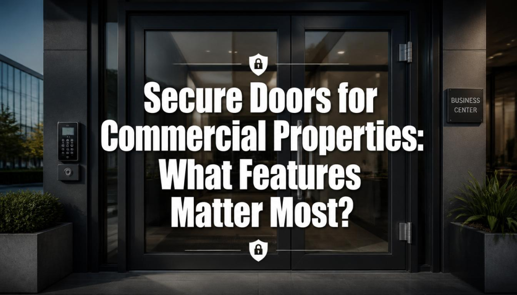 Secure Doors for Commercial Properties