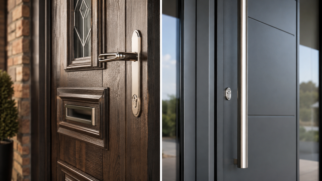 Composite Doors vs Aluminium Doors
